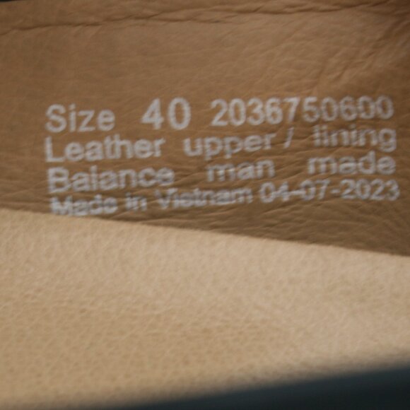 Dansko 40 Ladies 9.5-10 Larisa Navy Blue Milled Nappa Leather Shoes Flats Loafer - Picture 8 of 12